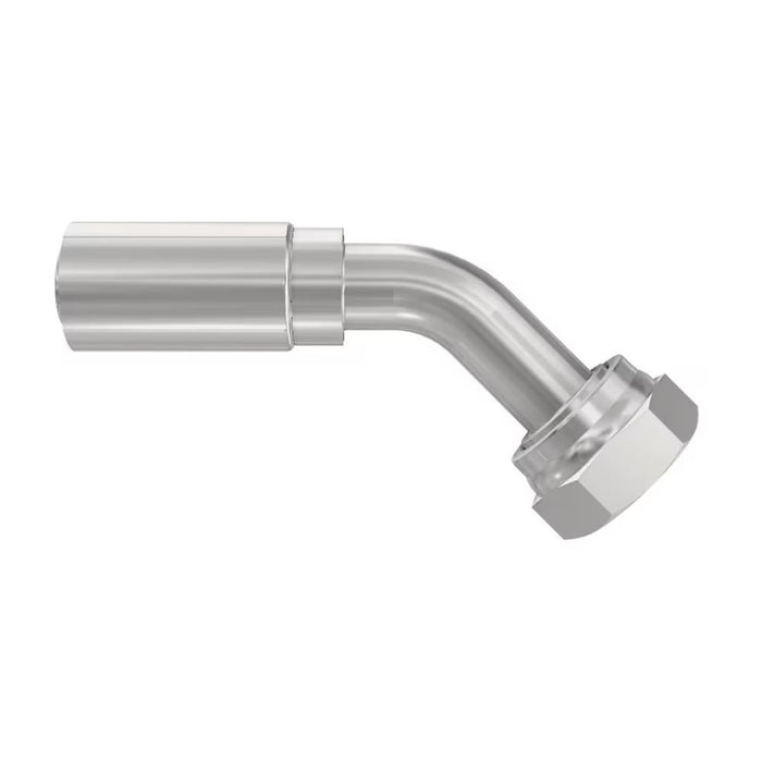 Conexión Crimpable Parker 13777-24-24 Serie 77 JIC 37° Hembra de 1 1/2 in en Acero