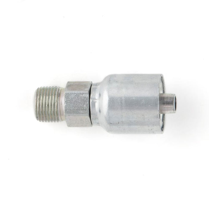 Conexión Crimpada Recta Parker 1GU77-24-24 Hembra BSP Swivel 60° Cono Serie 77 de 1-1/2 in