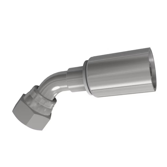 Conexión Hidráulica Parker 13748-20-20 Parkrimp Codo de 45° No-Skive para Manguera de 1 1/4 in JIC Giratoria en Acero