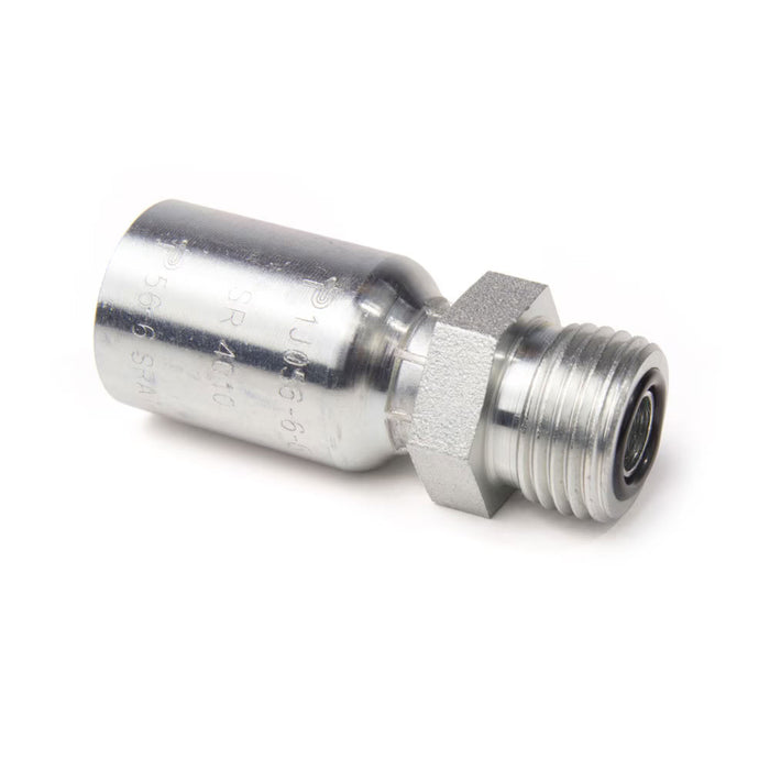 Conexión Hidráulica Parker 1J056-8-6 Serie 56 Macho Seal Lok con O-Ring de 1/2 in a 3/8 in