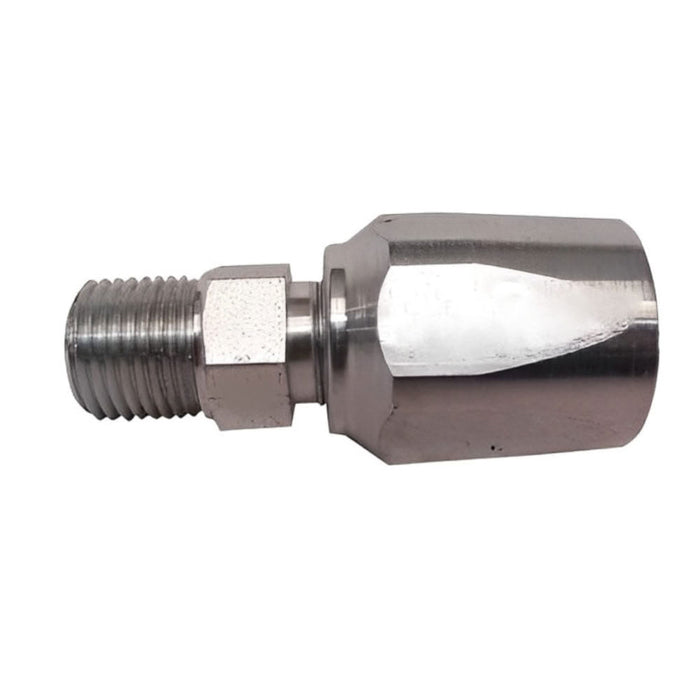 Conexión Macho Parker AC0604MB para Freno de Aire de 1/4 in NPT a Manguera de 3/8 in