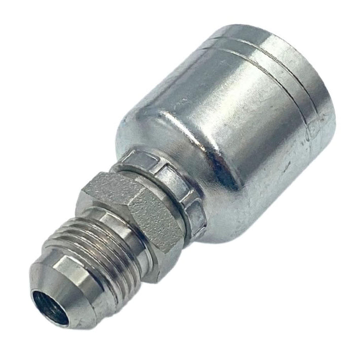 Conexión Parker 10443-6-6 Serie 43 Crimpable SAE 45° de 3/8 in