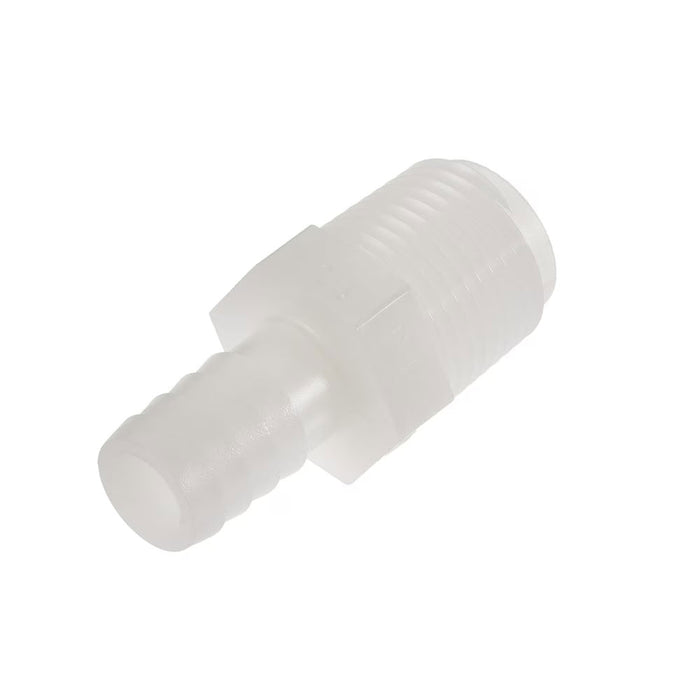Conexión Parker 325HB-6-6N Par-Barbs Blanco para Tubo Flexible de 3/8 in a NPT 3/8 in en Nylon