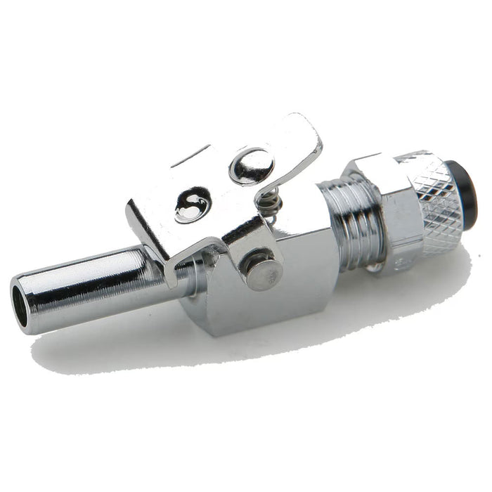 Conexión Parker 393P-4-4 Acople de Inserción Directa Latón Cromado de 1/4 in Compresión a Plug-in de 1/4 in