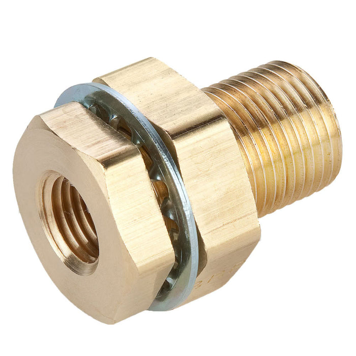 Conexión Pasamuros Latón Parker 207ACBH-12 Hembra de 3/4 in a Macho