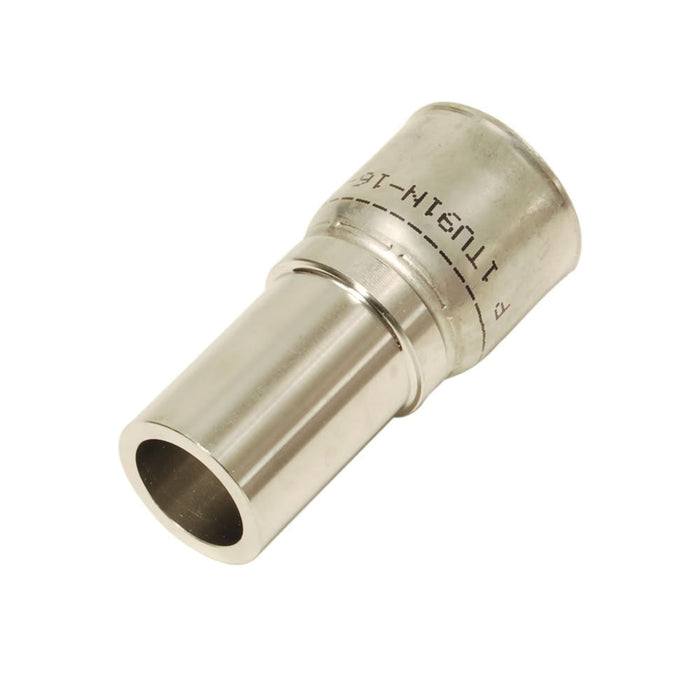 Conexión Permanente Parker 1TU91N-8-8C para Manguera PTFE Serie 91N Stub de 1/2 in