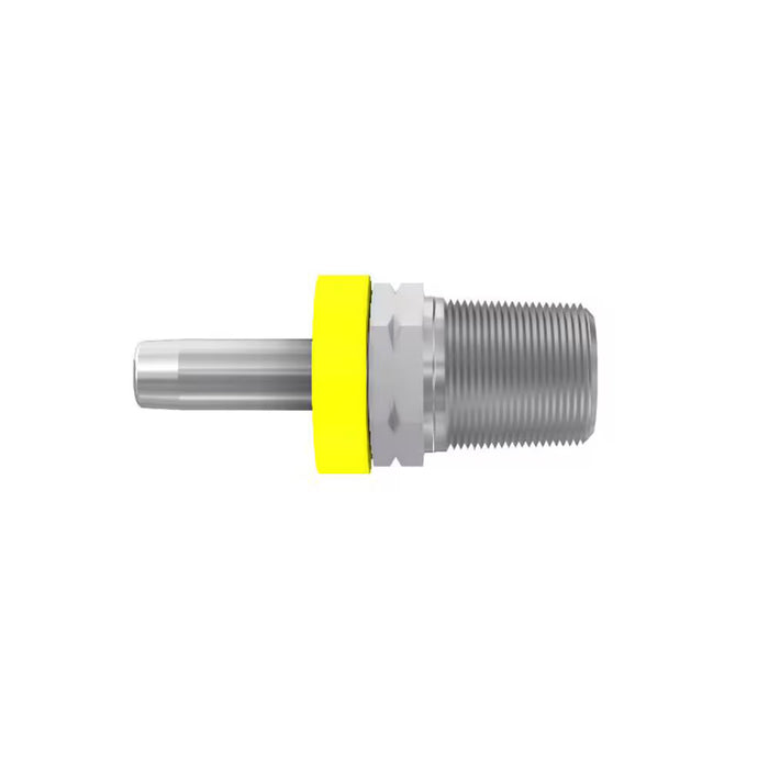 Conexión Push On Parker 39182-6-8B Serie 82 Recto Macho BSP Cónico para Manguera de 3/8 in a 1/2 in en Latón