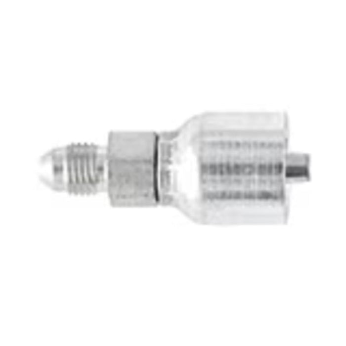 Conexión Recta Parker 10377-8-8 Acero Macho JIC 37° 3/4-16 in para Manguera de 1/2 in Crimp Serie 77