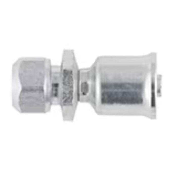Conexión Recta Parker 1T126-10-10 Series 26 Crimpable Empalmador para Línea de Refrigerante Macho con Ferrule en Acero