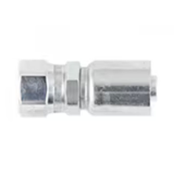 Conexión Recta Parker 1XU43-10-10 Hembra Métrica Swivel 30° Flare Crimpada M24x1.5 de 5/8 in