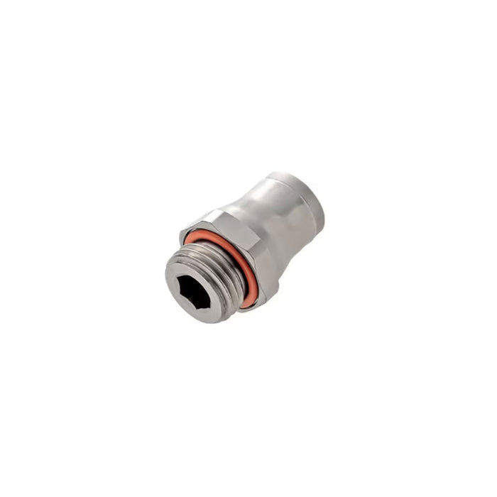 Conexión Recta Stud Legris Parker 3801 04 19 LF 3800 Push-to-Connect Acero Inoxidable 316L para Tubo 4 mm a Macho Métrico M5