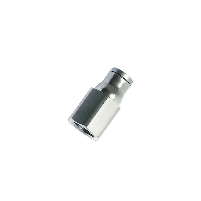 Conexión Recta Stud Parker 3614 04 10 LF 3600 Push-to-Connect para Tubo 4 mm a Hembra BSPP G1/8 Latón