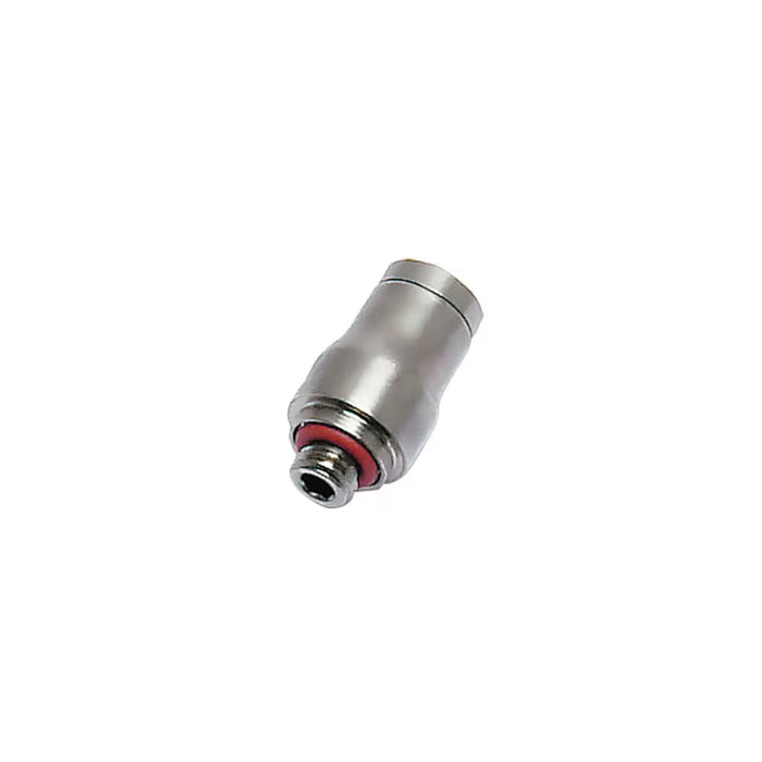 Conexión Recta Stud con Hexágono Interno Parker 3681 04 19 LF 3600 Push-to-Connect para Tubo 4 mm a Macho Métrico M5 en Latón