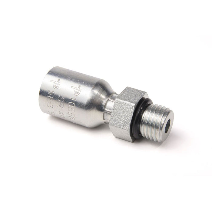 Conexión Reductora Parker 10556-4-3 Acero Macho SAE-ORB 7/16-20 in para Manguera de 3/16 in a 1/4 in Serie 56 Global
