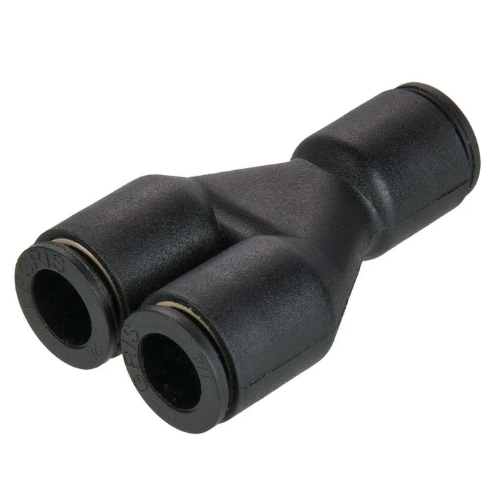 Conexión Tipo Y Parker 362PLP-4 Prestolok PLP Push to Connect para Tubo de 1/4 in