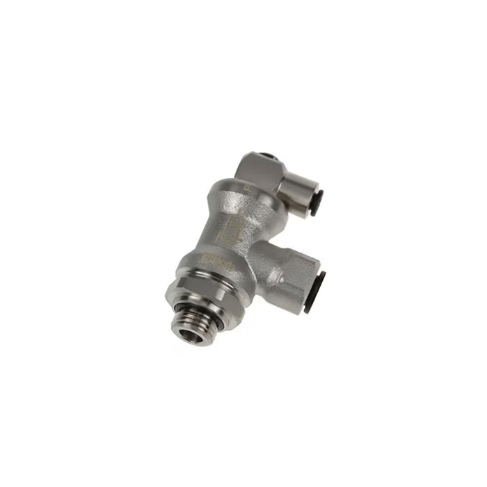 Conexión de Bloqueo Neumática Parker 7880 10 17 Macho BSPP G3/8 a Hembra BSPP G3/8 con Puerto Piloto de 10 mm