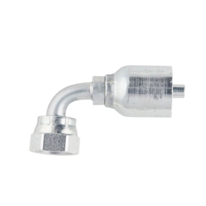 Conexión en Codo de 90° Parker 1J943-24-24 Serie 43 Hembra Seal Lok Giratoria Crimpada de 1-1/2 in