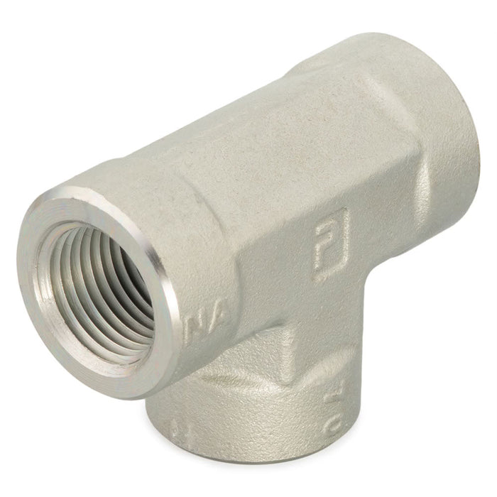 Conexión en Tee Parker 1/4 MMO-B Latón NPT Hembra de 1/4 in