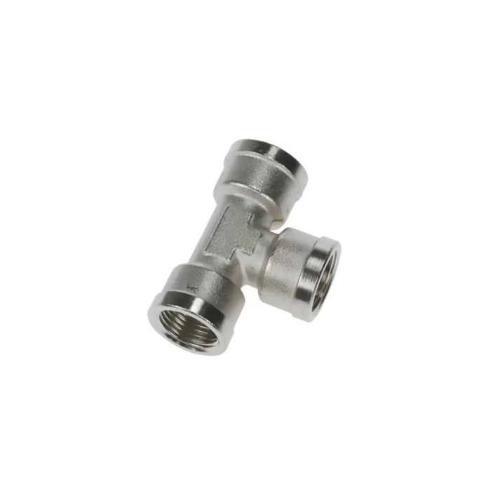 Conexión en Tee Roscado Parker 0915 00 13 G 1/4 BSPP Hembra en Latón