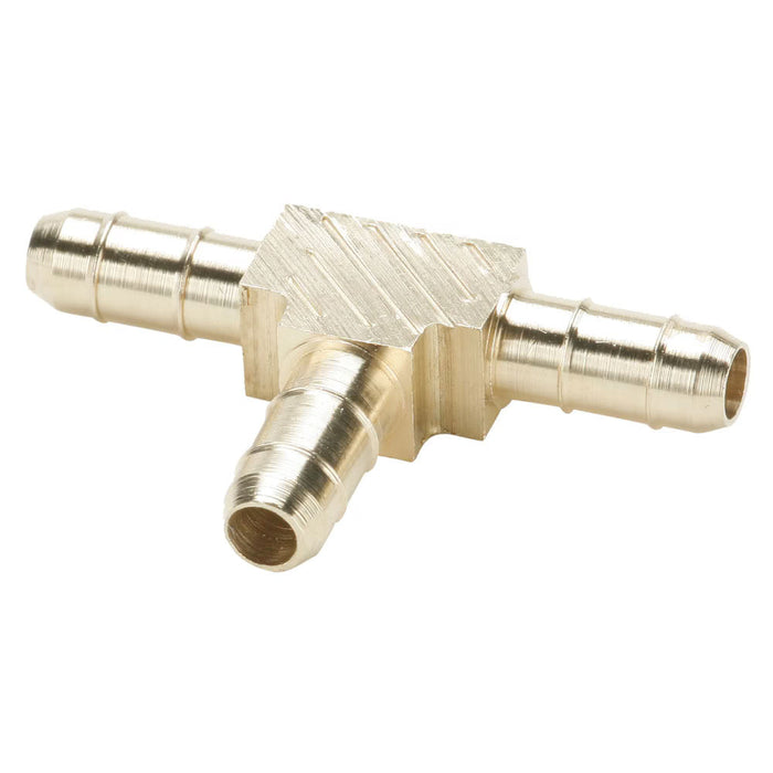Conexión en Tee de Espiga Doble Parker 224-5/32 Latón Dubl-Barb de 5/32 in