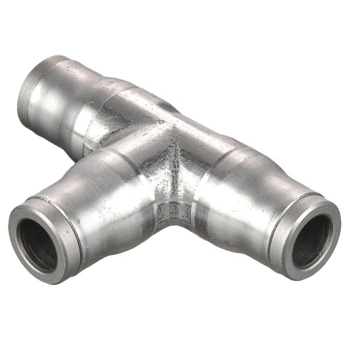 Conexión en Tee en Acero Inoxidable Prestolok PLS Parker 164PLS-6M Push-to-Connect para Tubo 6 mm