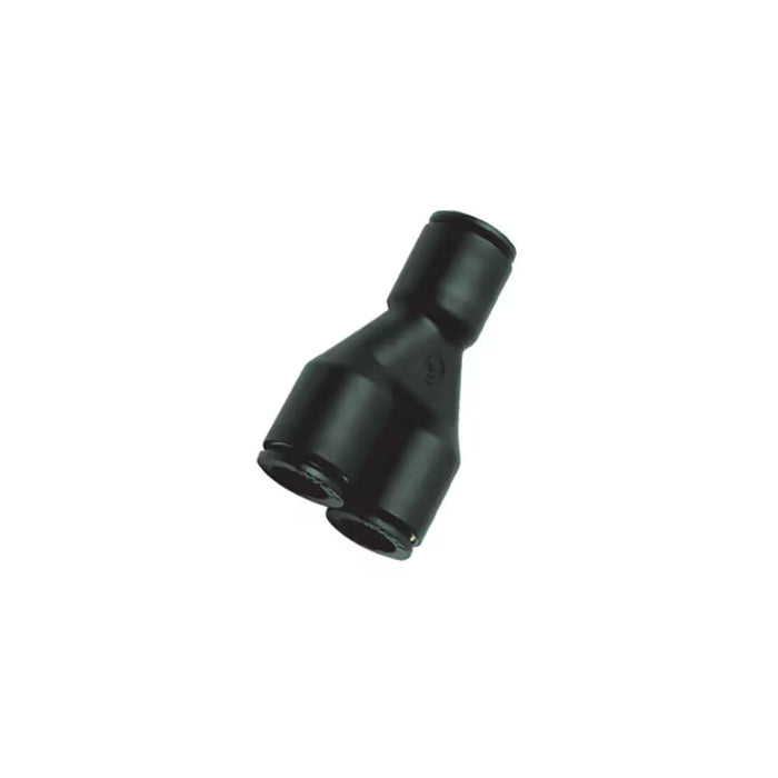 Conexión en Y Parker 3140 06 08 Push-In LF 3000 para Tubo 6 mm a Tubo 8 mm