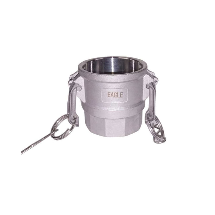 Conexión en aluminio GOODEAGLEFLEX E-AL-D100 parte D con puerto hembra de 1 pulgada