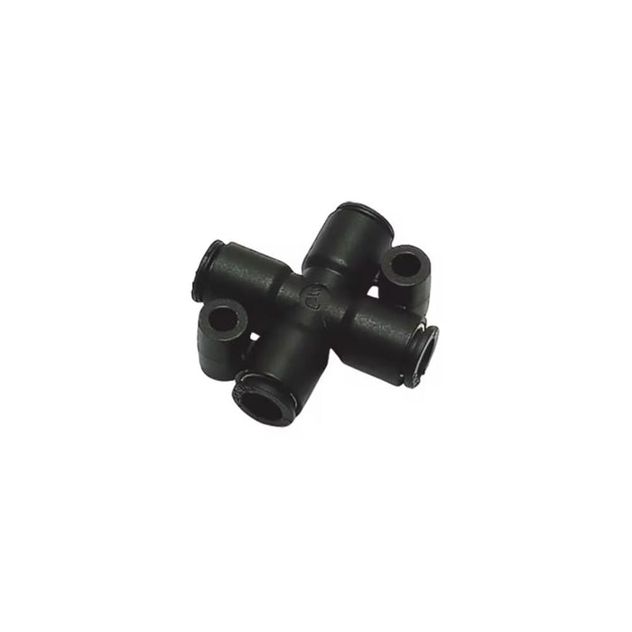 Cruz Parker Legris 3107 08 00 LF 3000 Push-In para Tubo 8 mm a Tubo 8 mm Polímero Técnico
