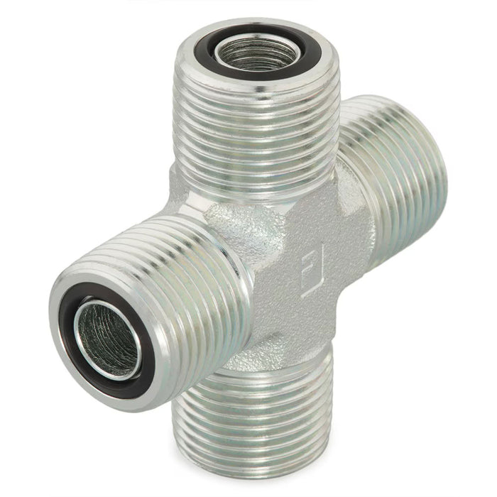 Cruz Union Seal-Lok Parker 6 KLO-S de 3/8 in Tubo O-Ring Face Seal en Acero