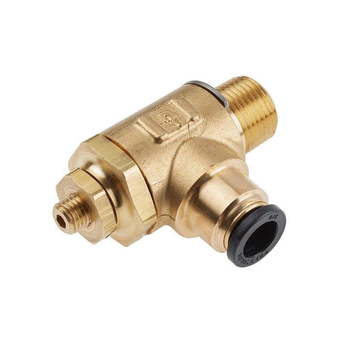 Control Flujo Parker FC703-4-4 Latón Neumático 1/4"