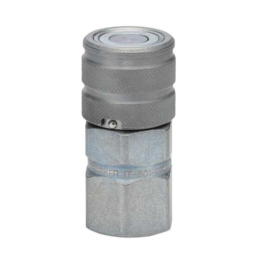 Acoplador Parker FF-501-8FP-E4 — Cara plana anti-derrame