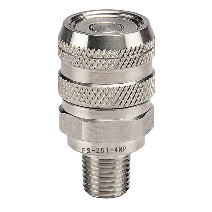 Acoplador Parker FS-251-4MP — Acero inoxidable químico