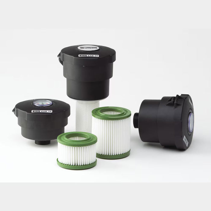 Filtro Respiro Parker EAB20P020GE16A Serie EAB para Depósito Hidráulico Grado de Filtración