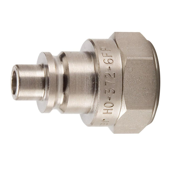 Niple Parker HO-372-6FP — Acero Serie HO Sin Valvula