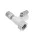 Valvula Angular Parker LFPP4VAS6 — 1/4" Polipropileno