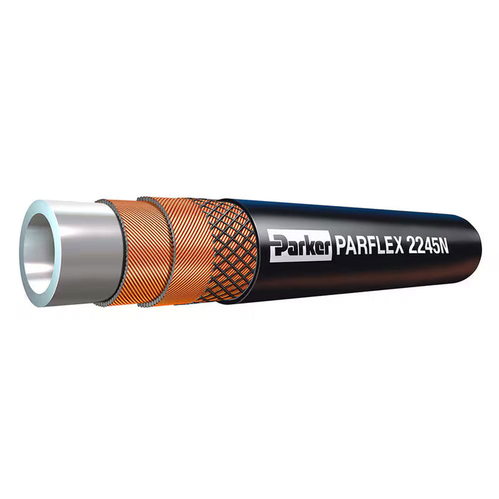 Manguera Hidráulica Parker 2245N-08V00 Alta Presión Diámetro Interior de 1/2 in Refuerzo de 2 Espirales de Acero