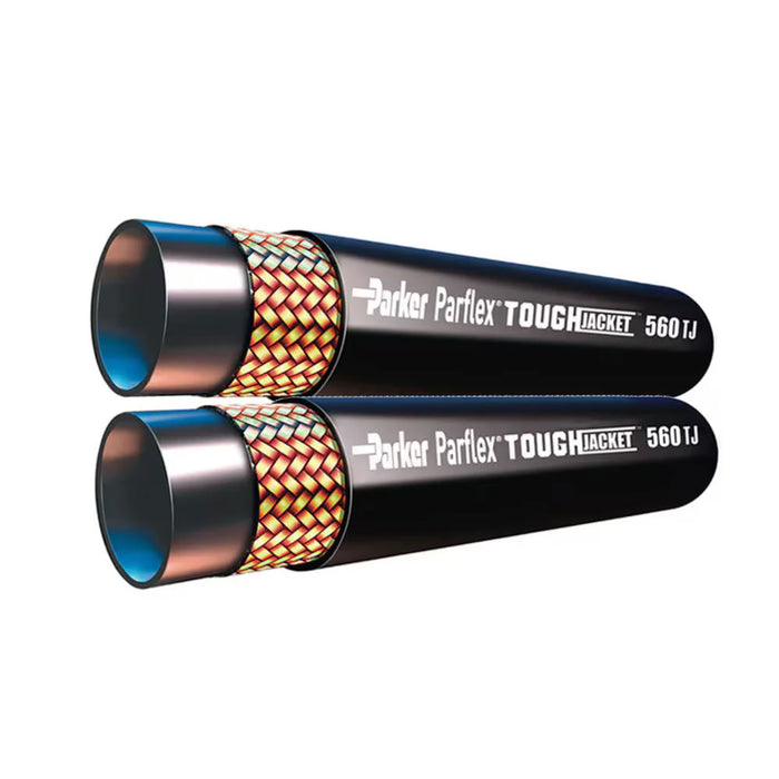Manguera Hidráulica ToughJacket Parker 560TJ-4-4 Twin-Line de 1/4 in