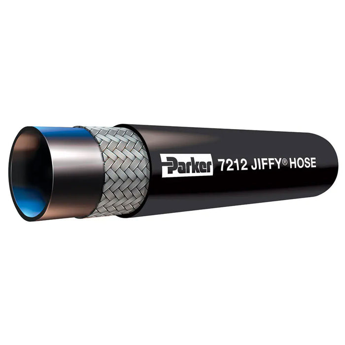 Manguera Multipropósito Parker 7212-381RD JIFFY Push-On de 3/8 in Rojo