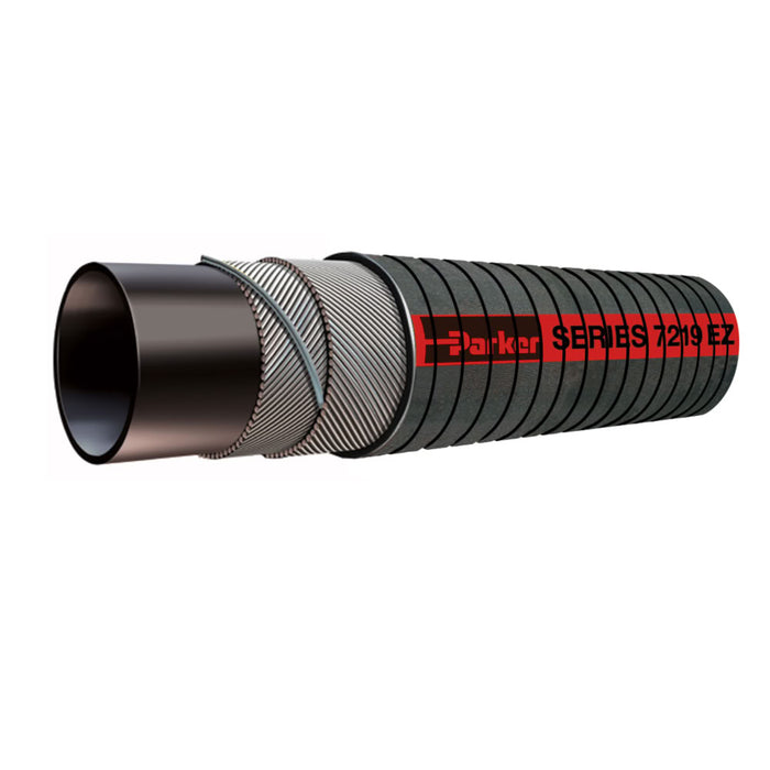 Manguera Parker 7219-1000300 E-Z Form MP Flexible de Succión Resistente a Aceites de 1 in