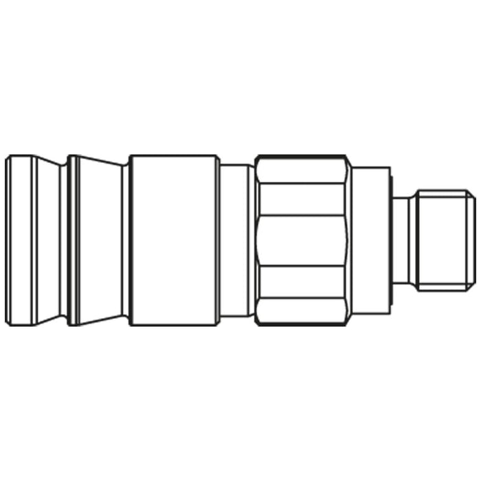 Acoplamiento Parker NSI-251-C16MCL-2 — 60 Bar 6mm