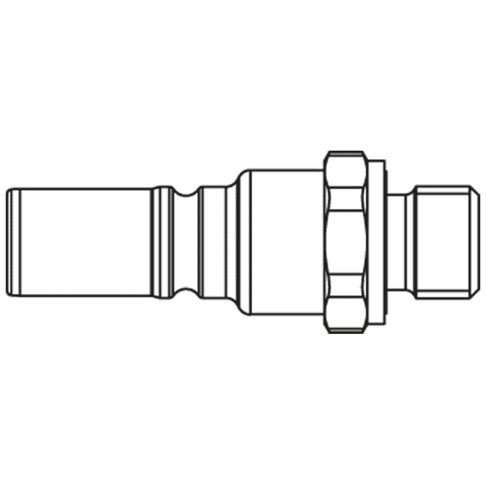Acoplamiento Parker NSI-252-4MBE-2 — 60 Bar 6mm