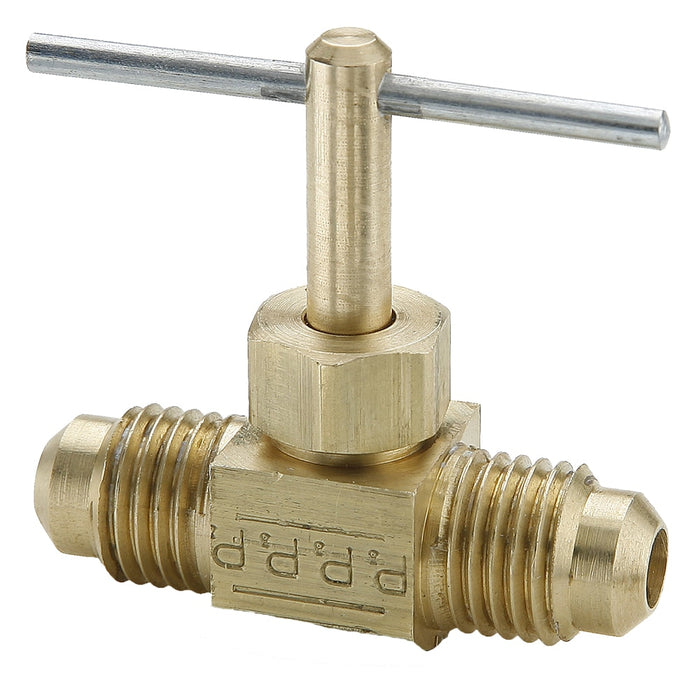 Valvula Aguja Parker NV102F-4 — Latón Control Flujo