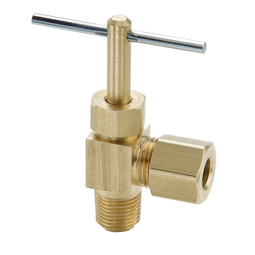 Valvula Aguja Parker NV104C-4-2 — Latón Serie NV