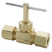 Valvula Aguja Parker NV105C-4 — Latón Control Preciso