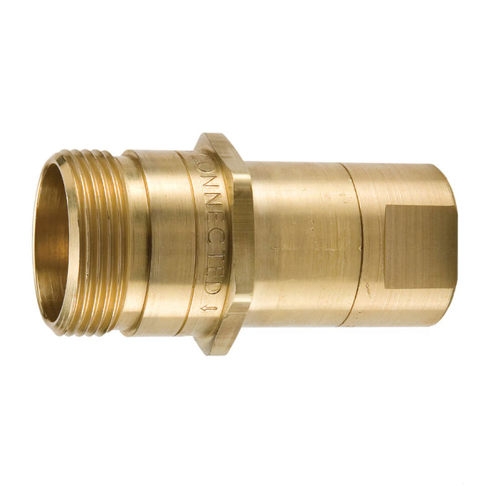 Niple Macho Parker 6105-08 Serie 6100 para Alta Presión y Conexión Bajo Presión Rosca Hembra NPTF 1/2 en Latón