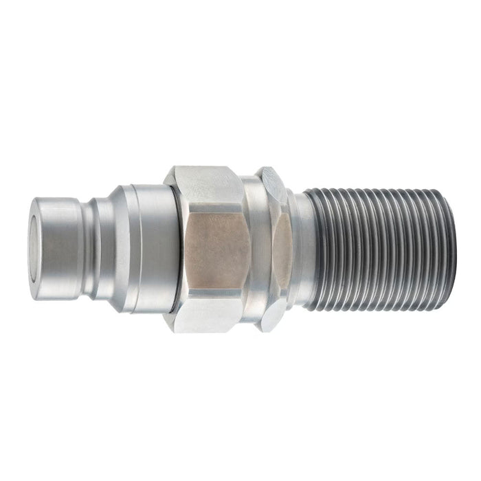 Niple Macho Parker FEM-502-10BMS Acople Cara Plana de 1/2 in Bulkhead