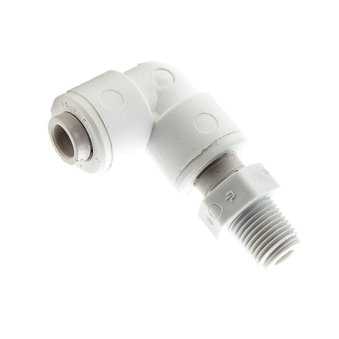 Codo Parker PP4MES2 — 90° giratorio polipropileno 1/4"