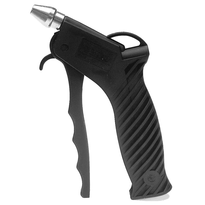 Pistola de Soplado OSHA Parker BG444-SBL Tipo Industrial Empuñadura de Pistola Boquilla Corta Conexión 1/4 in Plástico