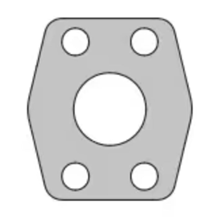 Placa de Conexión Parker 24CP2SX Brida Hidráulica SAE J518 Código 62 de 1 1/2 in en Acero