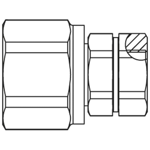 Acoplamiento Rapido Parker QHPA16-G4X8-C — Acero 450 bar